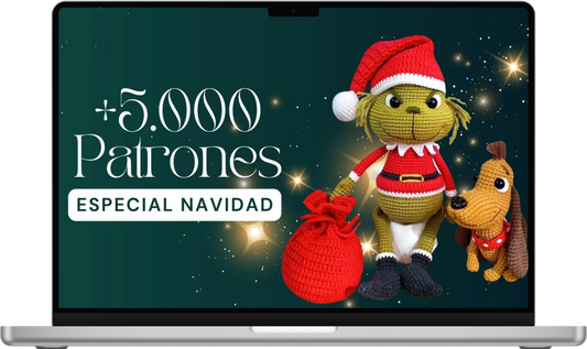 Edición Navideña: +5,000 Patrones Exclusivos de Amigurumis